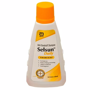 Abbott Selsun Daily Anti-Dandruff Shampoo for Dry Scalp 120 ml