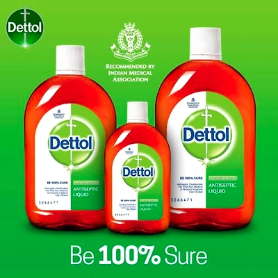 Willmar Schwabe Dettol Virus Hand antiseptic liquid 60ml x 2