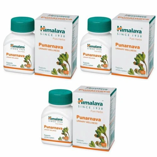 3 x Punarnava Tablets herbal - 60tabs Each-11837766