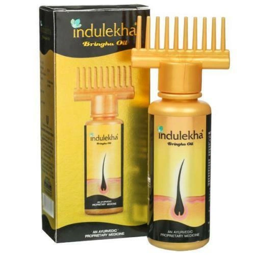 Indulekha Bringha Hair Oil Selfie Bottle 50 ml For Regrow Hair (100 % GENUINE)-11837974