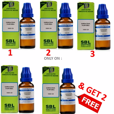 willmar schwabe sbl sarracenia purpurea 1000 ch (30ml) - ( buy 3 get 2 free ) us ship ii