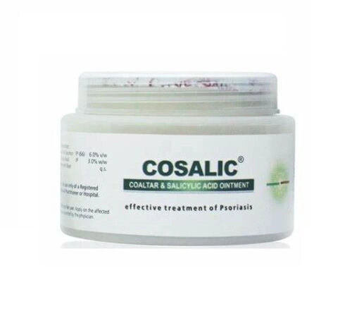 COAL TAR &amp; SALICYLICC ACID OINTMENT COSALIC For PSORIASIS + Fast ship 5 x cosalic ointment-11837988