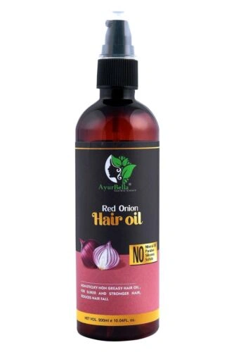 AyurBella Natural Science Red Onion Hair Oil Net Vol. 6.77 fl. oz / 200ml wow-11838112