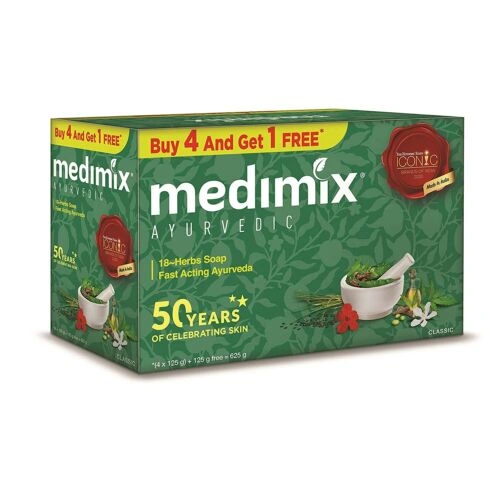 Medimix Ayurvedic Classic 18 Herbs Soap, 125 g-11838298