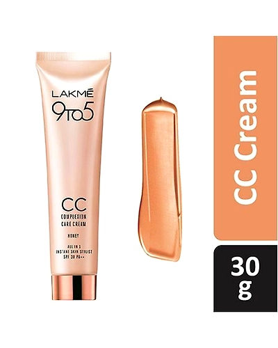 Lakme 9 To 5 CC Complexion Care SPF 30 Pa ++ Shade Honey 30g Tube-11838344
