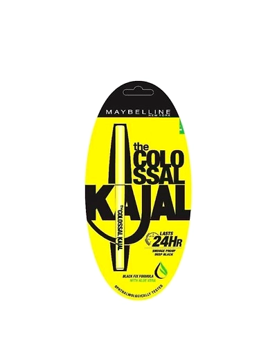Maybelline New York Colossal Kajal Deep Black Colossal 0.35g (Lasts up to 24 Hr)-11838384