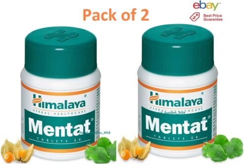 2 BOX 120 TABLETS MENTAT HIMALAYA OFFICIAL DOCUMENTS ENHANCES MEMORY EXP. 2024-11838524