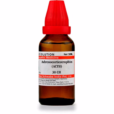willmar schwabe india adrenocorticotrophin (acth) 30 ch (30ml) convulsions