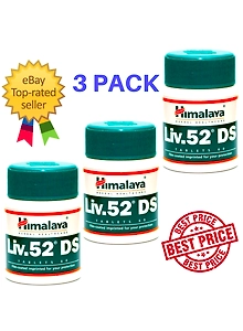 3 Box 180 tablets Himalaya Liv52 DS Liver Repair Officially Certificate EXP.2024