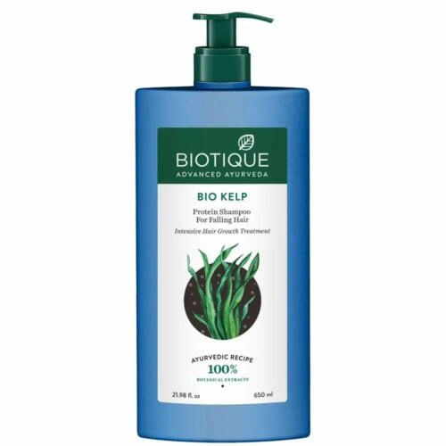 Biotique Bio Kelp Protein Shampoo for Falling Hair Intensive Hair Regrowth 650ml-11842770