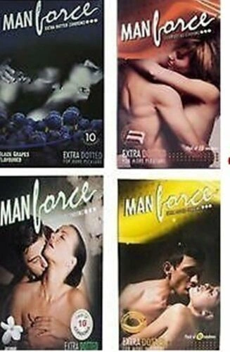 Manforce Assorted Condoms Pack - 4 flavors-11842798