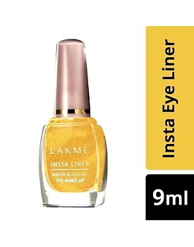 Lakme Insta Eye Liner - 9 ml Liquid Golden Water Resistant For Beautiful Eyes US