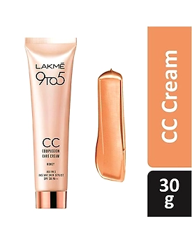 Lakme 9 To 5 CC Complexion Care SPF 30 Pa ++ Shade Honey 30g Tube