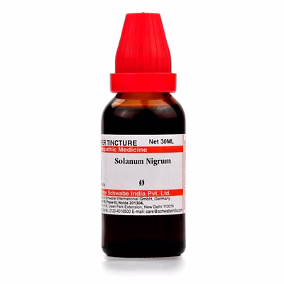 willmar schwabe solanum nigrum 1x (q) (30ml) for high body temperature, headache