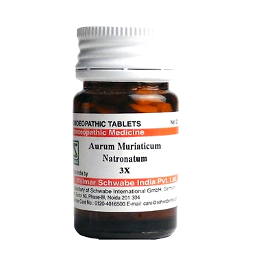 Willmar Schwabe Homeopathy Aurum Muriaticum Natronatum Trituration Tablet 3X