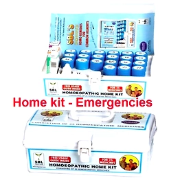 Willmar Schwabe SBL Homeopathy Home Kit consisting of 25 Homoeopathic Medicines Homoeopathy Kit