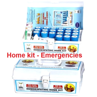 SBL Homeopathy Home Kit consisting of 25 Homoeopathic Medicines Homoeopathy Kit