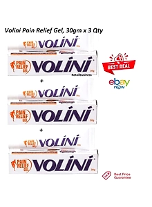 Volini Gel 30g Pain Relief for Lower Back Pain Joint Pain Neck Pains (Pack of 3)