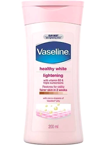 Vaseline Healthy White Lightening Visible Fairness Lotion | Daily Brightening-UK - 200 ml
