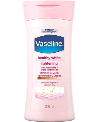 Vaseline Healthy White Lightening Visible Fairness Lotion | Daily Brightening-UK - 200 ml-11843016