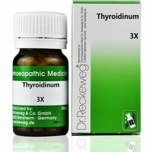 Dr. Reckeweg Homoeopathic Thyroidinum 3X (20g)Thyroid problems,Weight Management-11843144