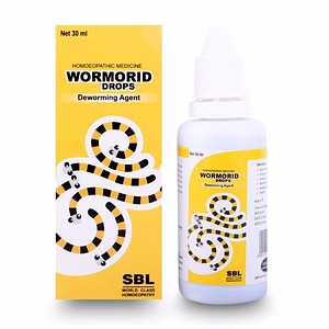 SBL Wormorid Drop Homeopathic for DeWorming Children 30ml