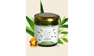 Organic Aloe Vera Green Tea Face Gel with Vitamin E
