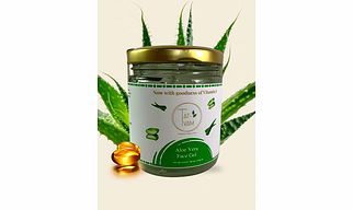 Organic Pure Aloe Vera Gel with Vitamin E