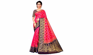 Neerav Exports Banarasi Silk Jacquard Saree