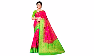 Neerav Exports Banarasi Silk Jacquard Saree