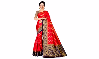 Neerav Exports Banarasi Silk Jacquard Saree