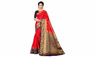 Neerav Exports Banarasi Silk Jacquard Saree