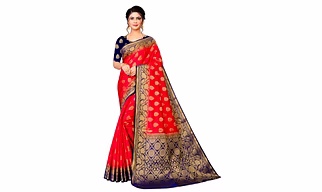 Neerav Exports Banarasi Silk Jacquard Saree