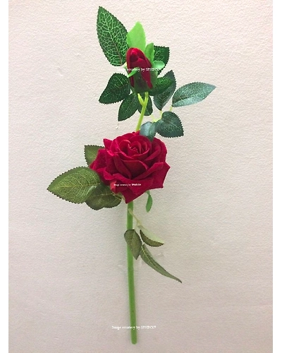 SPHINX® Artificial Roses for Floral Arrangements/Decoration/Gifting- (Red, 1)-3