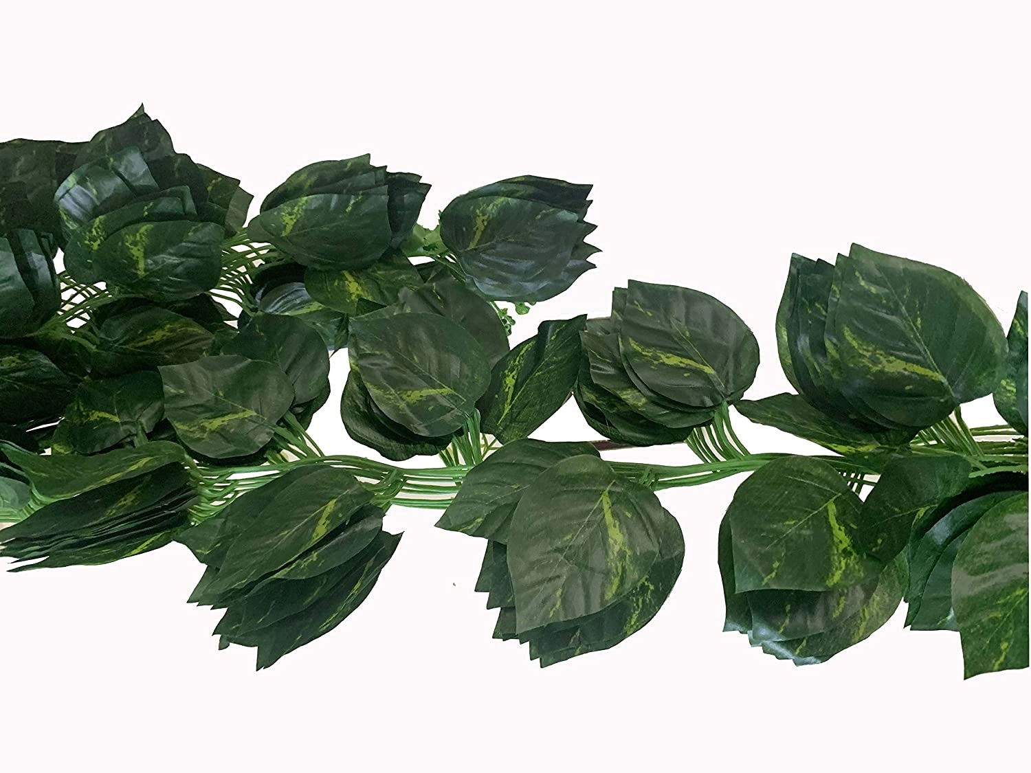 Artificial Leaves (7 feet Approx) Garlands/Creepers for Decoration (Design Same in The Image) 6 pcs-1