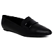 Cute Black Loafers For Women-4-Black-1-sm