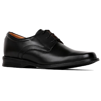 Dazzle Black Formal Shoes For MenN001-8-Black-1