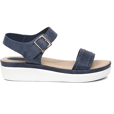 SHOEco Blue Sandals For Women-CVJ-DIS1-1551