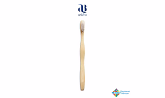 140mm Wavy Bamboo ToothBrush