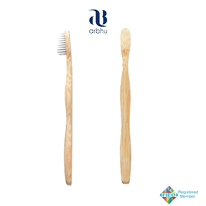140mm Wavy Bamboo ToothBrush