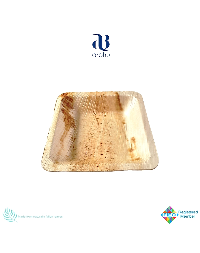 5.5&quot; Square Palm Leaf Bowls-2