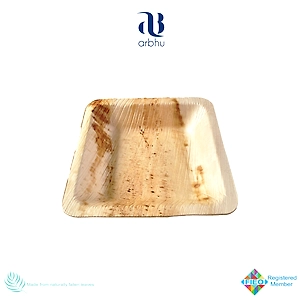 5.5" Square Palm Leaf Bowls