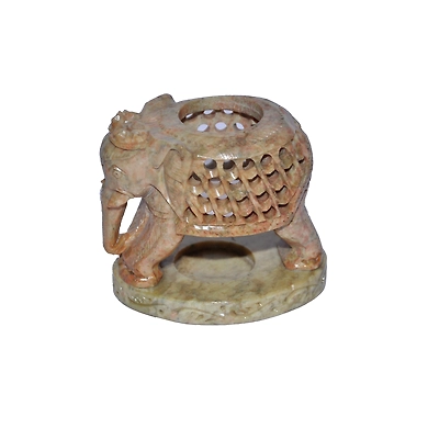 &quot;Haathi&quot; Stone Carved Aroma Diffuser-2