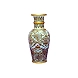 &quot;Suvarna&quot; Marble Hand Painted Kundan Vase-Suvarna_Kundan_Vase-sm