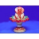 &quot;Ud-danda&quot; Marble Ganesha Idol Set-Ud-danda_Idol_Set-sm