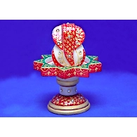&quot;Ud-danda&quot; Marble Ganesha Idol Set