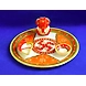 &quot;Gajanana&quot; Marble Ganesha Idol Set-GajananaIdol_Set-sm