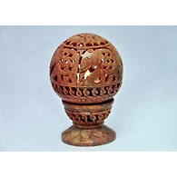"Mekhala" Stone Carved Lamp Shade