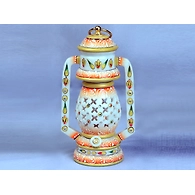 "Neyadeepa" Marble Carved Lamp Shade