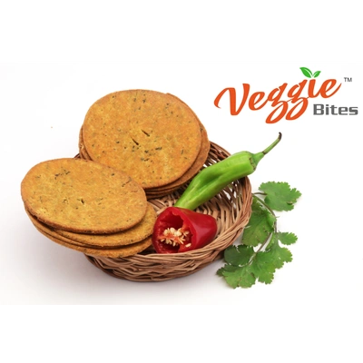 Veggie Bites Dry Bhakhri 1kg unit pack